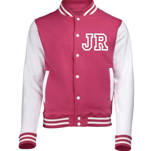 Chaqueta Varsity de Forro Polar Personalizada para Hombre, Fabricada en Pakistán, Servicio OEM, Reversible, Bordada, con Estampado Satinado, para Invierno - Product Image 5