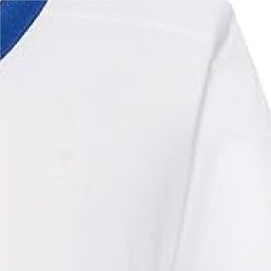 EXON Wholesale Custom Classic Blue White Stripe Soccer Jersey Short Anti-Bacterial Full Sublimated <b>Heat</b>-Transfer Printed - Product Image 4