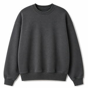 Sudadera Personalizada para Hombre, Cuello Redondo, Talla Grande, Felpa Gruesa, Mezcla de Algodón, Estilo Casual Urbano, Fabricante OEM - Product Image 6