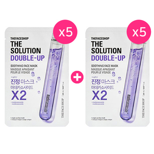 The FACE SHOP-Mascarilla calmante doble, solución para un tratamiento facial perfecto - Product Image 1