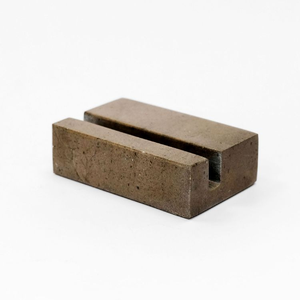 Porte-cartes de visite unique en marbre de forme rectangulaire, boîte de rangement et présentoir pour cartes, idéal pour la décoration intérieure - Product Image 4