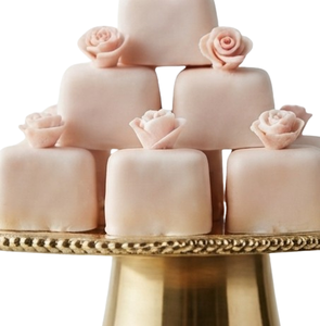 Support à gâteau à un étage le plus vendu, décoratif, plaqué or, pour fruits et desserts de table - Product Image 4