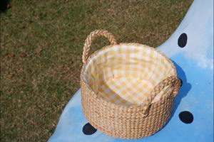 <b>Woven</b> Fruit <b>Basket</b> with Handles Handmade Storage <b>Basket</b> Wholesale eco-friendly Made in Vietnam - Product Image 5