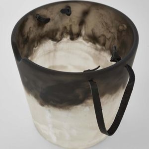 Cubeta de hielo de resina de lujo premium hecha a mano para enfriar bebidas, para vino, champán, cerveza y almacenamiento de hielo. - Product Image 1