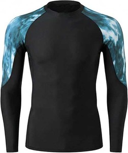 Fitness Rash Guard for Men Long Sleeve MMA BJJ Compression Shirt High Elasticity Workout Top USA Europe Wholesale - Product Image 5