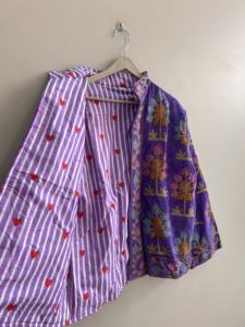 Veste en velours brodée à la main Suzani, manteau pour femme, veste Suzani, cadeau pour elle - Product Image 5