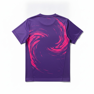 T-shirt de sport respirant en maille pour homme, idéal pour l'entraînement en salle de sport, vêtement de performance personnalisé pour l'exercice physique - Product Image 3