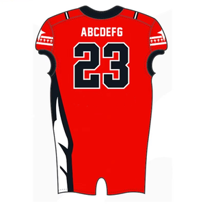 Maillots de rugby américains imprimés en gros, grandes tailles, haute qualité, nouveau design, respirants, personnalisables, maillot de football américain - Product Image 4