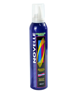 NOVELLE Mousse coiffante sans silicone à séchage rapide, qualité salon, rehausseur de boucles, tenue forte, épaississante pour hydratation quotidienne - Product Image 1