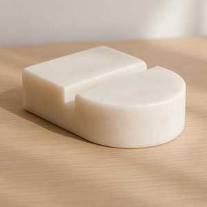 Soporte para Móvil de Mármol Natural Hecho a Mano TCE, Diseño Creativo, para Escritorio, Mesa, Oficina, Hogar, Soporte Premium de Piedra para Teléfono - Product Image 2