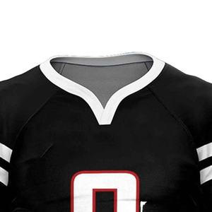 ชุดกีฬารักบี้คุณภาพสูงสำหรับผู้ใหญ่ เนื้อผ้าโพลีเอสเตอร์ตาข่าย ระบายอากาศ แห้งเร็ว  รับสั่งทำชื่อทีม ชุดยูนิฟอร์มรักบี้ - Product Image 5