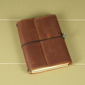Couverture de carnet en cuir rigide personnalisée, cadeau personnalisé, journal avec poches, rechargeable, format A5/A4, porte-stylo pour carnet de voyage - Product Image 3