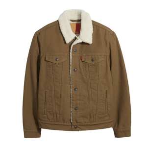 เสื้อแจ็คเก็ตเดนิมบุขนเชอร์ปาสำหรับผู้ชาย คอปกขนแกะ อุ่นสบายสำหรับฤดูหนาว ติดกระดุม สไตล์ลำลอง สตรีทแวร์ ขายส่ง หลายสี รับผลิตแบบ OEM - Product Image 2