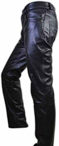 Pinco Sports Custom Logo Leather Pants for Men Mid Waist Street Style Summer Lightweight High Quality Hot Sale Custom Color - Product Image 3