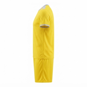 Tenue de football en polyester, vêtements de sport, maillot de football uni, fabricant de vêtements de sport, OEM personnalisé - Product Image 2