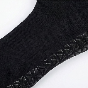<b>Black</b> Crew <b>Socks</b> Solid Color Knitted Breathable Casual Wear for Adults Standard Thickness Regular Style - Product Image 5