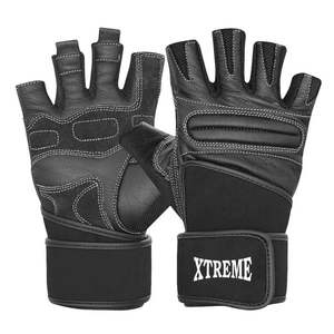 XTREME FITNESS GEAR Gants de sport unisexes pour la musculation, demi-doigts, respirants, antidérapants, absorbant la transpiration, pour le cyclisme en plein air - Product Image 2