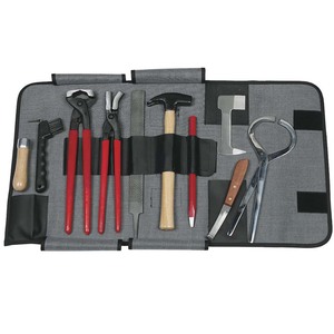 Kit Completo Premium de Herramientas para Herrador de Caballos, Alicates de Acero Inoxidable para Recortar Pezuñas, Clavadores, Escofinas y Martillos de Accionamiento - Product Image 5