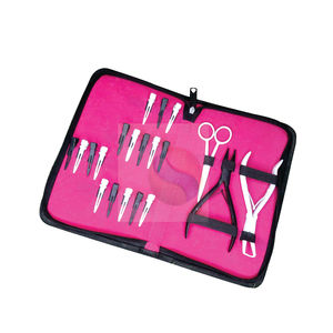 2025 Premium Hair Extension Tool Kit – Professional Beading & Removal <b>Pliers</b> <b>Set</b> with Luxury Case Luxury Pro Hair Extension - Product Image 4