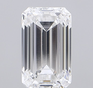 Diamante Cultivado en Laboratorio con Certificación IGI, Corte Esmeralda de 3.95 CT, Color D, Claridad VVS1, CVD LG 774604444 ROYAL GEMS para Joyería - Product Image 1