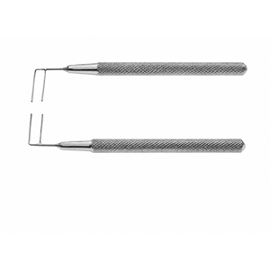 Sonde de trabéculotomie professionnelle, instrument de microchirurgie, outil chirurgical ophtalmique en acier inoxydable de qualité supérieure, CE ISO - Product Image 4