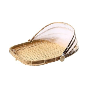 VIETCHOICE Vietnam Cesta de Almacenamiento de Bambú Ecológica y Duradera a Precio Económico para Verduras/Frutas/Pan de Alta Calidad - Product Image 2