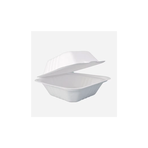 Boîte à pâtisserie et à gâteaux en bagasse biodégradable et écologique |   Conteneur en pulpe de canne à sucre compostable pour emballages de boulangerie à emporter - Product Image 3