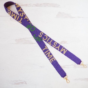 Correa de cinta Hook'Em, accesorio de moda con texto en relieve, práctico accesorio para bolsos - Product Image 4