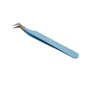Pinzas de Acero Inoxidable para Pestañas J2 Japonesas con Logotipo Personalizado, Agarre Nano Antiestático, Punta Suave y Duradera ARISTON - Product Image 1