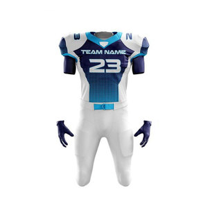 Compression American Football Uniform Kits Men's Practice Team Soccer Wear Sublimation Football Jersey Sets Sportswear - Product Image 5
