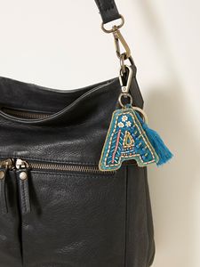 Keyholder Stylish Bohemian Beadwork Ethnic Charm Carabiner Keychain (Acryl 3D Shape) for Cars Bags Portable Decorative <b>Accessory</b> - Product Image 4