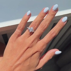 1.71 CT <b>Emerald</b> Cut Moissanite Three Stone Engagement <b>Ring</b> 925 <b>Silver</b> Rhodium Plated Party & Gift Jewelry - Product Image 2