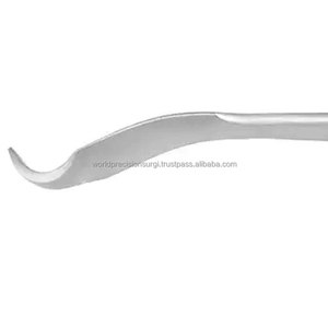 Écarteur de genou manuel en acier inoxydable, 9 1/2 pouces, 17x34mm, 90 degrés, instrument chirurgical orthopédique à extrémité émoussée ou tranchante pour TKR - Product Image 2