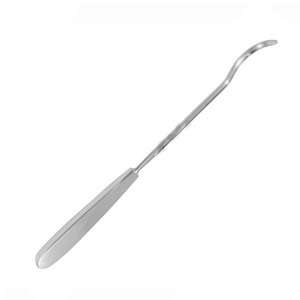 KIRSCHNER Conducteurs à ligature creuse 25,5 cm légèrement courbés, pointe de 5 mm, en acier inoxydable, réutilisables, stérilisables, instruments médicaux - Product Image 2