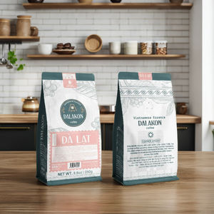 Café Espresso en Gros du Vietnam, Acidulé et Caféiné, Meilleur Prix, HACCP, Kafei Dalakon, Arôme Bourbon, 250g, Torréfaction Moyenne, Arabica Entier - Product Image 2