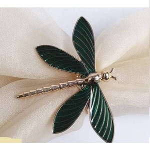 <b>Wedding</b> Dinner Table Top Decoration Embossed Design Rounded Napkin Ring Brass Metal Antique Finishing <b>Tissue</b> Holder Ring - Product Image 6