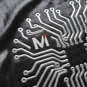 T-shirt surdimensionné inspiré du cyberpunk, mode streetwear, design circuit, tee-shirt urbain MALUZA INDUSTRIES - Product Image 5