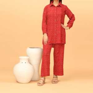 Pantalon de costume pour femme en lin 2PC Collection PW4074 - Product Image 3