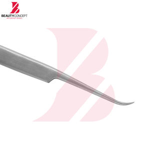 Pinces à extensions de cils de bonne qualité, en acier inoxydable, idéales pour les instruments de beauté personnels, pinces à cils. - Product Image 4