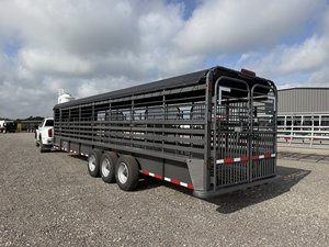 Remolque Eléctrico Premium de Cuello de Cisne para Ganado, de Aluminio Reforzado, para Transporte de Animales: Vacas, Ovejas, Caballos, Cabras, 16,000-24,000+ lb - Product Image 4