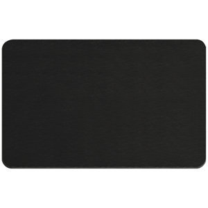 Customised <b>Black</b> Stone Bath Mat, 24''x16'' Non-Slip Diatomaceous Earth Stone Bath Mat, Super Absorbent Quick Drying for <b>Bathroom</b> - Product Image 2