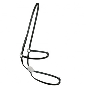 Producto internacional de equitación ecuestre Good Fit Western Noseband hecho de cuero de PVC flexible y piel de cordero - Product Image 1