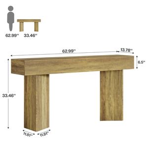 Consolle da Ingresso per Uso come Tavolino da Divano, Tavolo da Corridoio o Tavolo d'Ingresso - Product Image 6