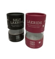 Luxury Chocolate Tube Packaging Box Custom Printed <b>Paper</b> Food Container Recyclable Matt <b>Lamination</b> - Product Image 6