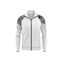 Ensemble de survêtement décontracté en polyester pour homme, coupe ajustée, service de fabrication sous marque privée, survêtement de jogging en polyester pour homme