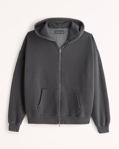 <b>Women</b> Oversized Zip Up Hoodie With <b>Soft</b> Fleece Lining Quick Dry And Comfortable Ladies Zipper <b>Hoodies</b> For Girls - Product Image 3