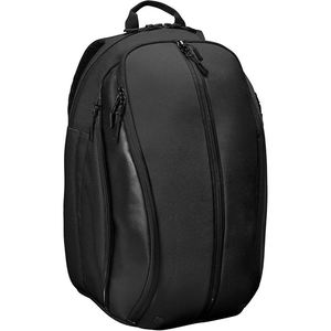 Lightweight Black Tennis Rucksack Durable Court Side Bag with Secure <b>Racket</b> Storage and Quick Access Pockets - Product Image 2