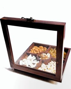 Boîte à épices Masala Kitchen, meilleure qualité, très vendue, boîte à épices indienne en bois, pour la maison, les restaurants, les hôtels - Product Image 2