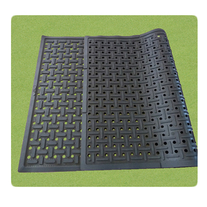 Tapis en caoutchouc industriel pour cuisine, commercial, antidérapant, drainant, creux - Product Image 2