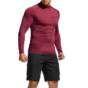 Conjunto Deportivo de Dos Piezas para Hombre, Camiseta de Compresión y Pantalones Cortos, Traje de Baño Ligero para Deportes de Playa - Product Image 5